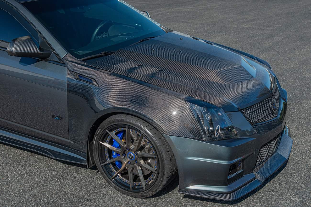 2009-2015 CTS-V V2 | Carbon Fiber Fenders